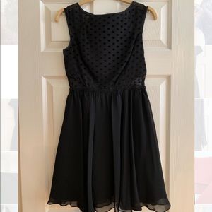 Black Aqua Sequin Dress